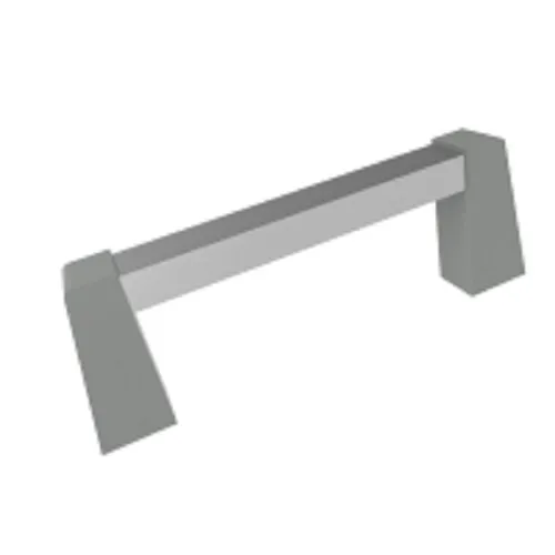 Maniglia per cassetto Hammond, effetto Fluorescente, 121mm x 14 mm x 42mm